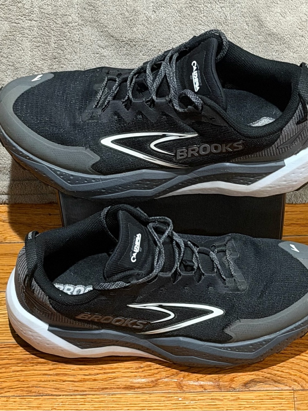 Brooks Caldera 8 Men’s Trail Running Shoes 11.5 Black 1104401D052 DNA LOFT V3